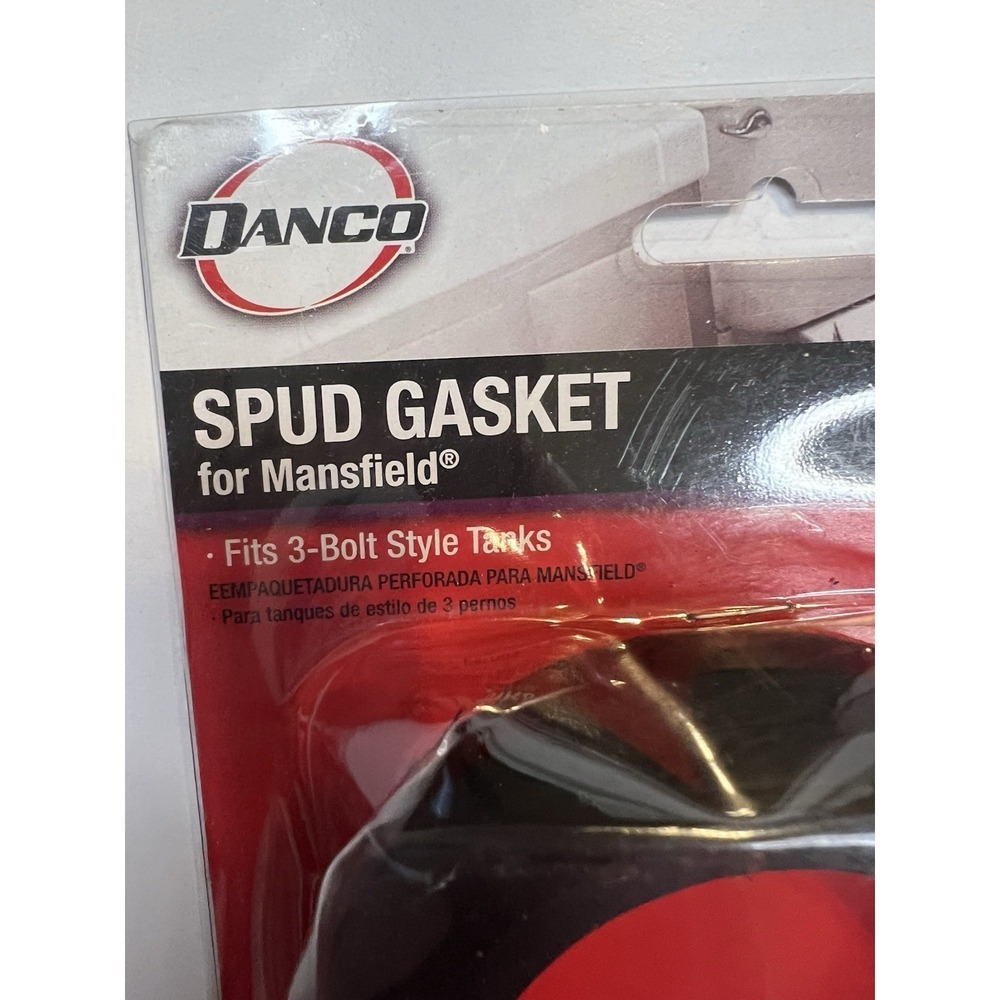 Danco 88912 Tank To Bowl Spud Gasket For American Standard Toilets, Rubber, Blac - Picture 2 of 6